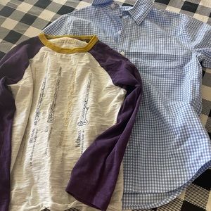 Boden and Janie and Jack Size 5 Shirts